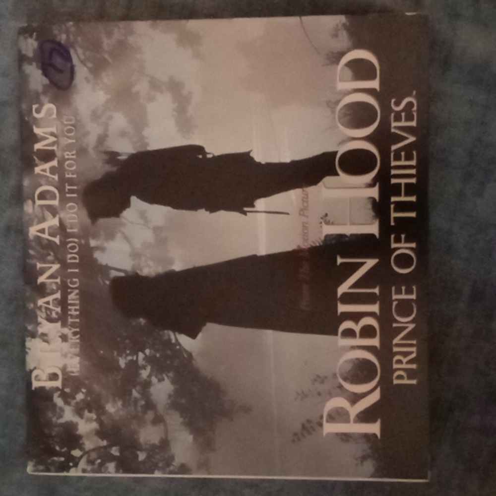 CD Soundtrack Album, Robinhood Prince of Thieves.